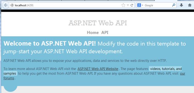 Execute the Home controller